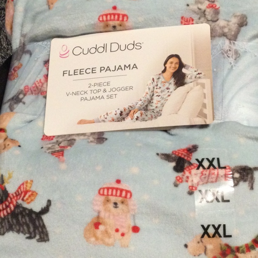 Cuddl Duds new pajamas.